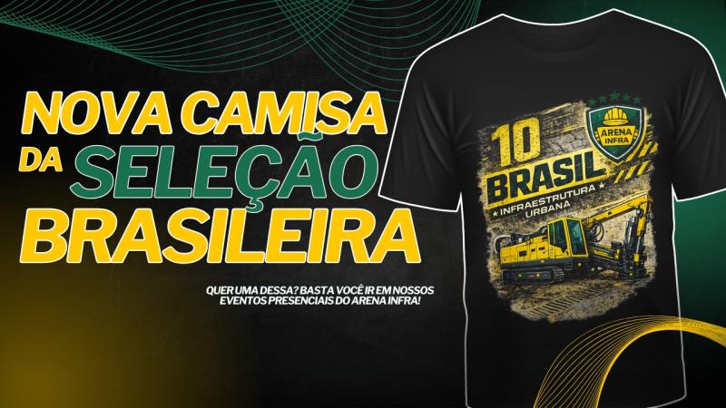 Nova camisa da Seleção Brasileira 2026