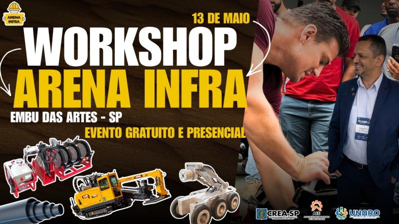 EVENTO DE ENGENHARIA - ARENA INFRA EM EMBU DAS ARTES