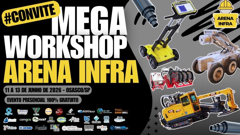 O MAIOR EVENTO DE ENGENHARIA DO BRASIL - MEGA ARENA INFRA
