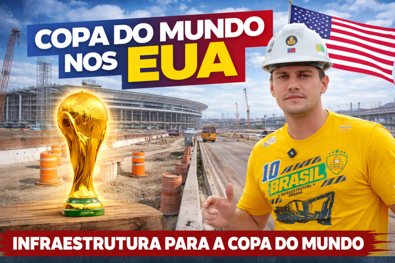 OBRAS PRÉ COPA DO MUNDO NOS EUA
