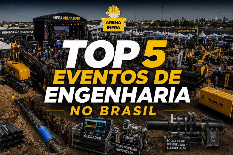 MAIORES EVENTOS DE ENGENHARIA E INFRAESTRUTURA NO BRASIL EM 2026